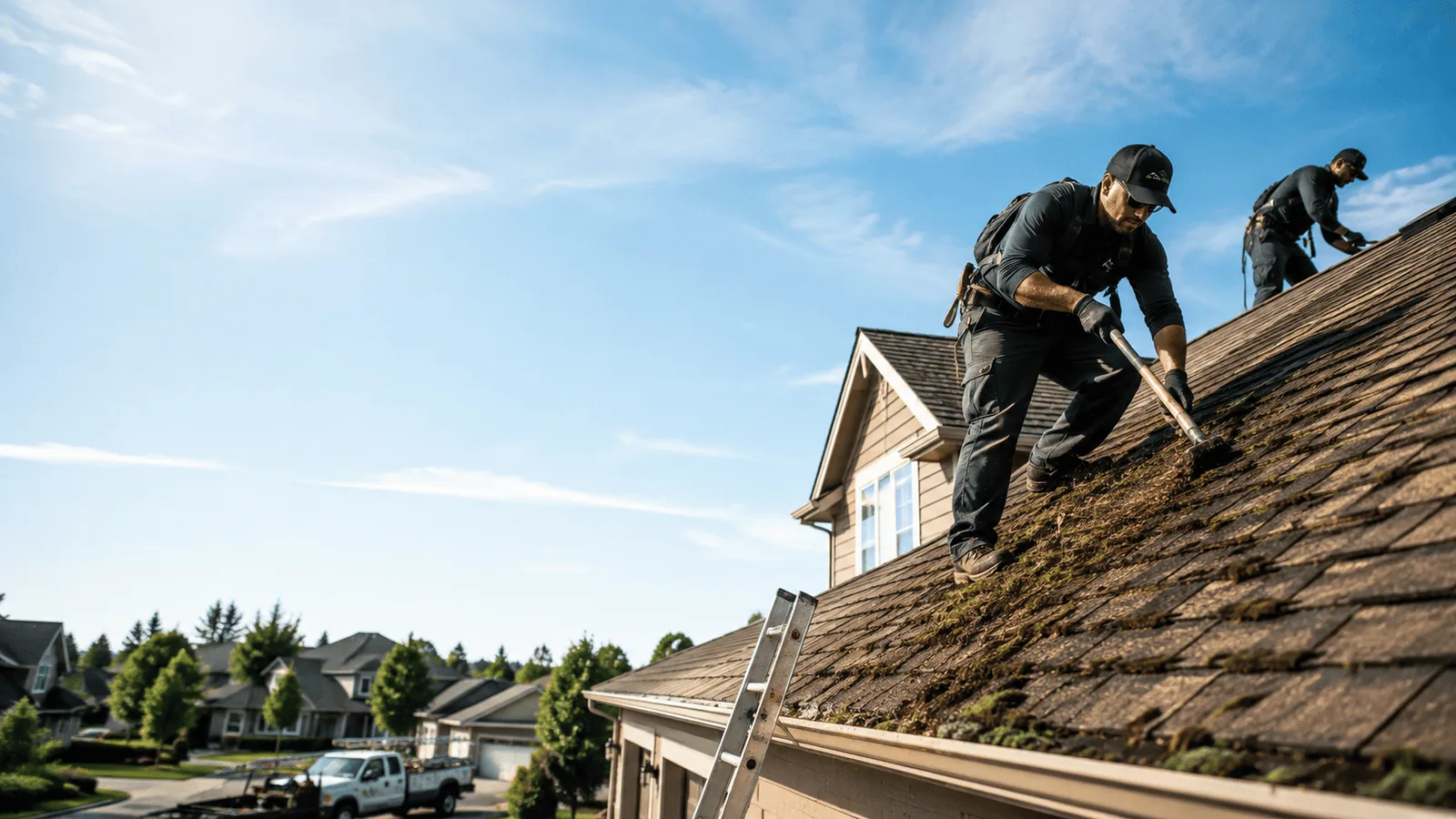 Roof Moss Removal in White Plains, VA near me
